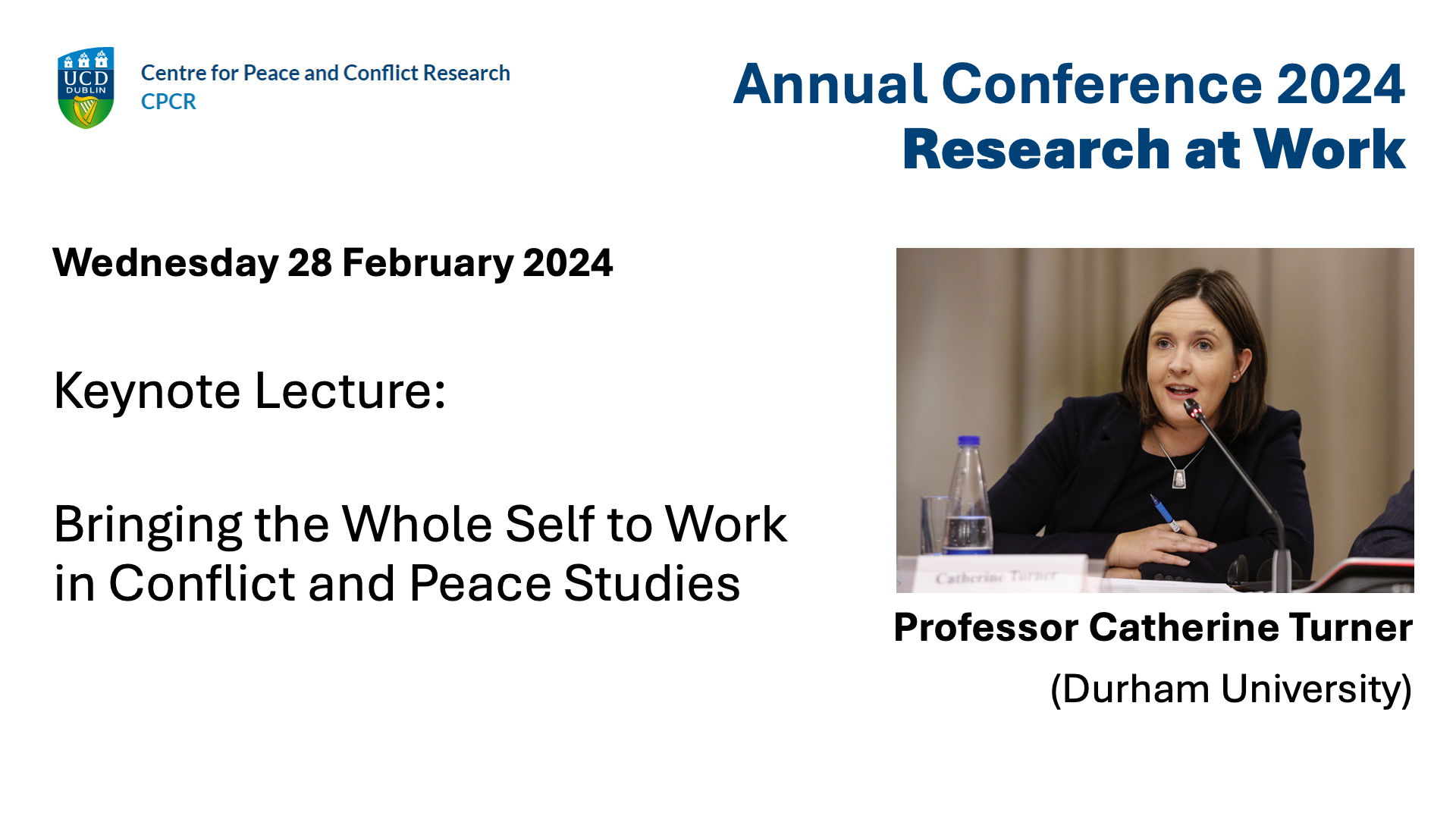 CPCR Annual Conference - 28 February 2024